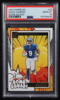 Malik Nabers 2024 Panini Donruss Bomb Squad! #25 RC (PSA 10) at PristineAuction.com
