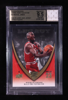 Michael Jordan 2008-09 Upper Deck Michael Jordan Legacy Collection #509 With Game-Used Jersey Swatch (BGS 9.5) at PristineAuction.com