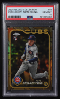 Pete Crow-Armstrong 2024 Topps Gilded Collection #51 RC #76/99 (PSA 10) at PristineAuction.com