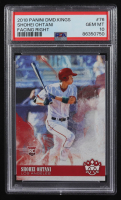 Shohei Ohtani 2018 Panini Diamond Kings Facing Right #76 RC (PSA 10) at PristineAuction.com