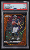 Caleb Williams 2024 Panini Prizm Lazer #301 RC (PSA 9) at PristineAuction.com
