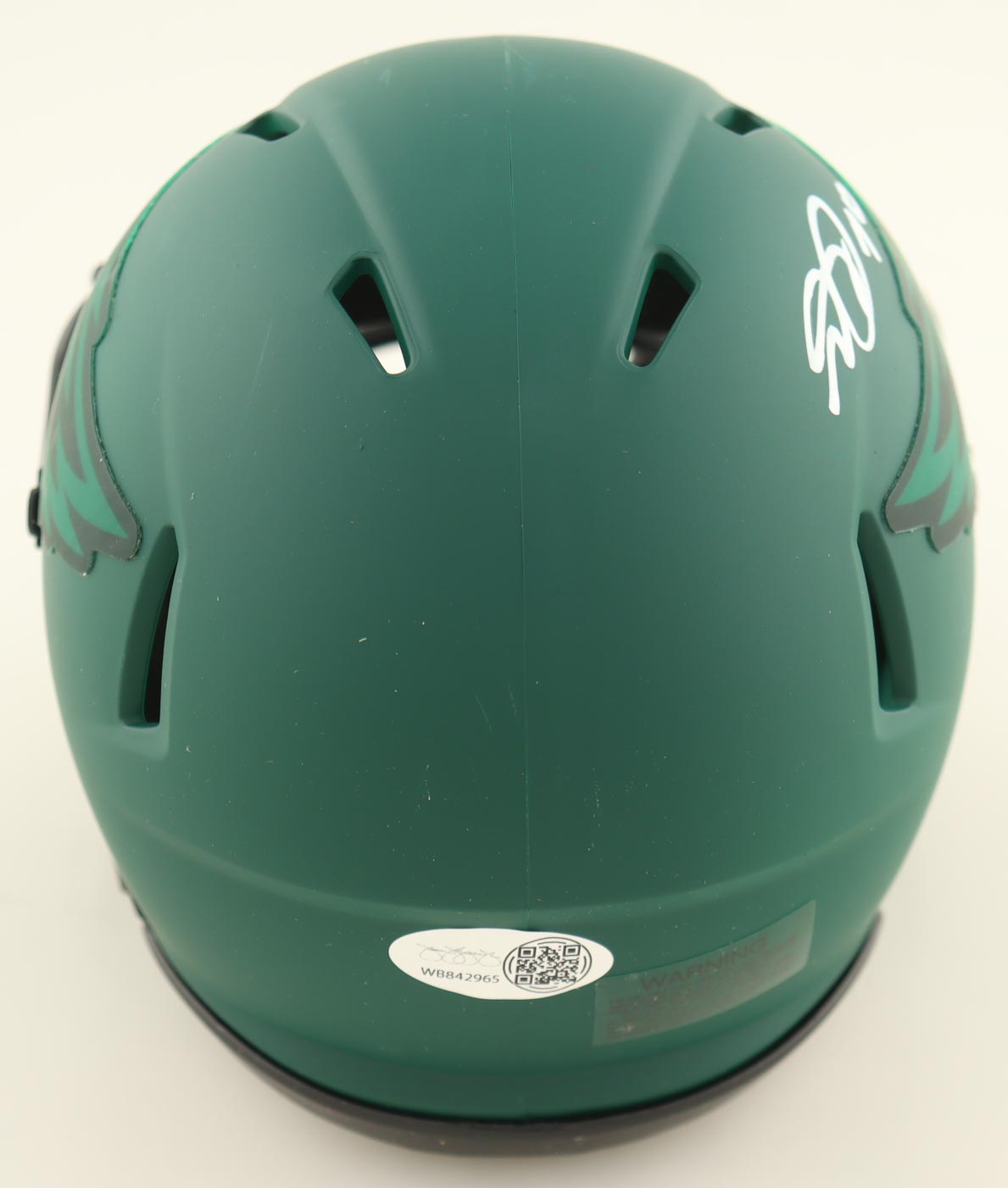 DeSean Jackson Signed Eagles Rave Alternate Speed Mini Helmet (JSA) at PristineAuction.com DeSean Jackson Signed Eagles Rave Alternate Speed Mini Helmet (JSA) at PristineAuction.com