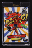 Lamine Yamal 2024 Wild Card Comix BAANG! Orange Blue White Rainbow Foil #ACBG-LY07 #11/15 RC at PristineAuction.com