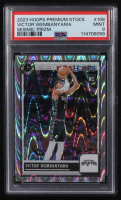 Victor Wembanyama 2023-24 Panini NBA Hoops Premium Stock Seismic Prizm #108 RC (PSA 9) at PristineAuction.com