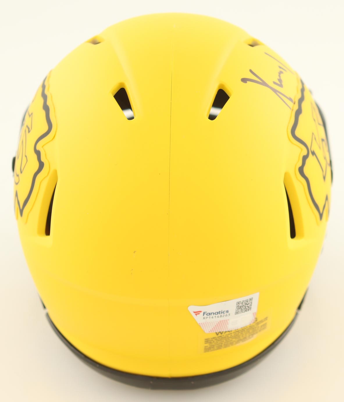 Xavier Worthy Signed Chiefs Rave Alternate Speed Mini Helmet (Fanatics) at PristineAuction.com Xavier Worthy Signed Chiefs Rave Alternate Speed Mini Helmet (Fanatics) at PristineAuction.com