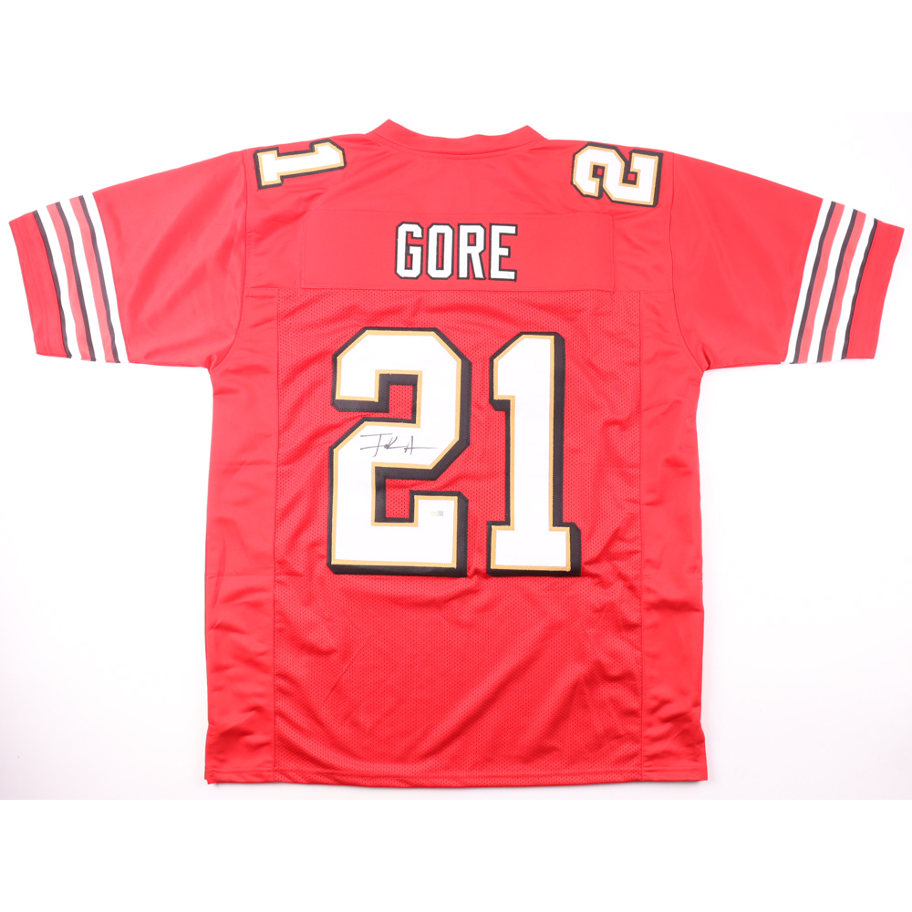 Frank Gore Signed Jersey (JSA) at PristineAuction.com