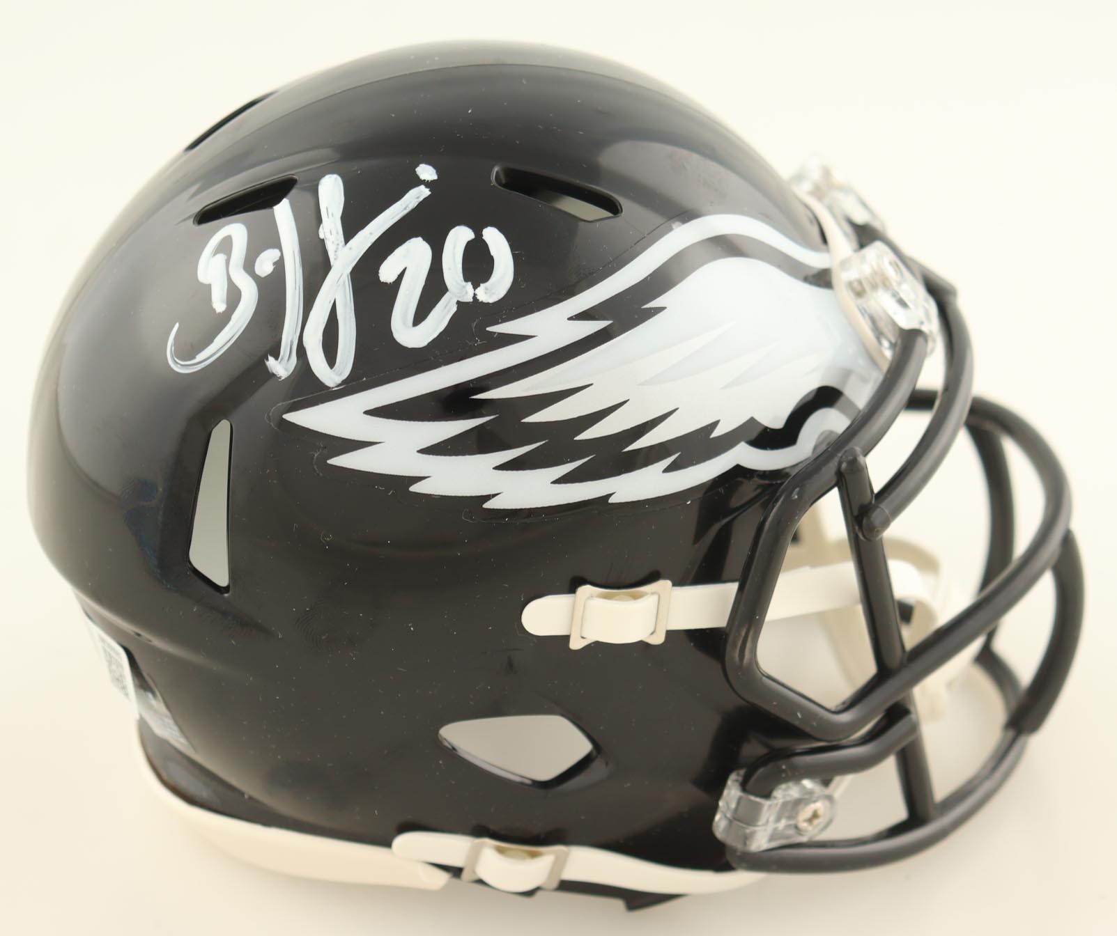 Brian Dawkins Signed Eagles Alternate Speed Mini Helmet (Beckett) at PristineAuction.com Brian Dawkins Signed Eagles Alternate Speed Mini Helmet (Beckett) at PristineAuction.com