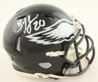 Brian Dawkins Signed Eagles Alternate Speed Mini Helmet (Beckett) at PristineAuction.com