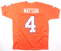 Deshaun Watson Signed Jersey (Beckett & Watson) at PristineAuction.com