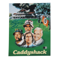 Chevy Chase Signed "Caddyshack" 11x14 Movie Poster Photo (Beckett) at PristineAuction.com