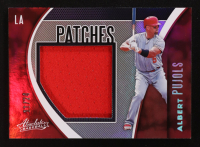 Albert Pujols 2021 Absolute Patches Holo Silver #1 #11/24 at PristineAuction.com