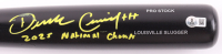 Derek Curiel Signed Louisville Slugger Pro Stock Baseball Bat Inscribed "2025 National Champs" (Beckett) at PristineAuction.com
