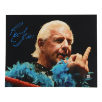 Ric Flair Signed WWE 11x14 Photo (Beckett) at PristineAuction.com