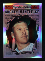 Mickey Mantle 1997 Topps Mantle Finest Refractors #32 at PristineAuction.com