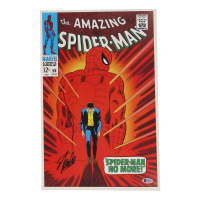 Stan Lee Signed "The Amazing Spider-Man" 11x17 Photo (Beckett) at PristineAuction.com