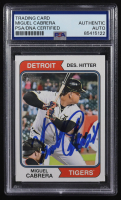Miguel Cabrera Signed 2023 Topps #151 (PSA) at PristineAuction.com