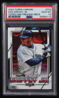 Ken Griffey Jr. 2020 Topps Chrome Fire Preview NBCD #FP-3 (PSA 10) at PristineAuction.com