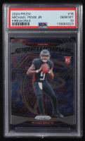 Michael Penix Jr. 2024 Panini Prizm Fireworks #16 RC (PSA 10) at PristineAuction.com