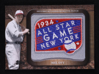 Mel Ott 2009 Topps Legends Commemorative Patch 1934 All-Star Game #LPR6 at PristineAuction.com
