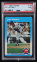 Greg Maddux 1987 Fleer Update #U-68 RC (PSA 9) at PristineAuction.com