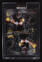 Ben Roethlisberger 2024 Wild Card 5 Card Draw Stacked Deck King Of Clubs Black Lazer #SDPC-BRN #1/1 at PristineAuction.com
