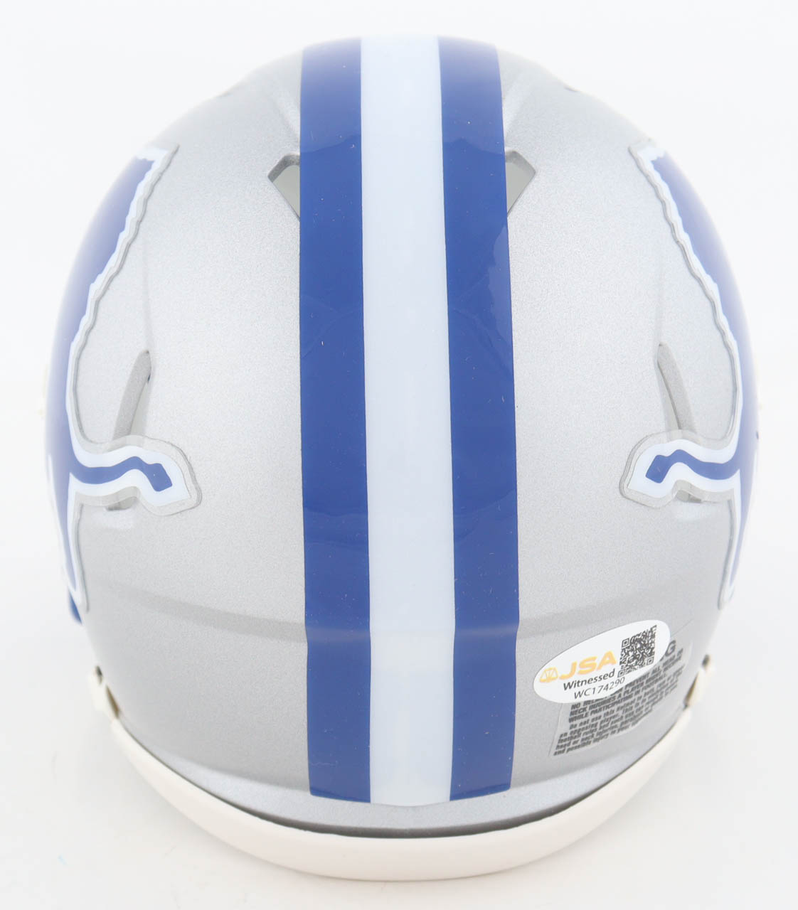 Jason Hanson Signed Lions Speed Mini Helmet (JSA) at PristineAuction.com Jason Hanson Signed Lions Speed Mini Helmet (JSA) at PristineAuction.com