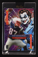Rob Gronkowski 2025 Wild Card 5 Card Draw Stacked Deck Joker Purple Mojo #SDJW-RGNb10 #1/1 at PristineAuction.com