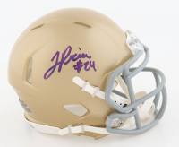 Jadarian Price Signed Notre Dame Fighting Irish Speed Mini Helmet (JSA) at PristineAuction.com