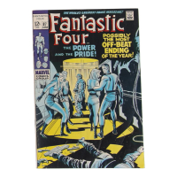 1969 "The Fantastic Four" Issue #87 Marvel Comic Book at PristineAuction.com