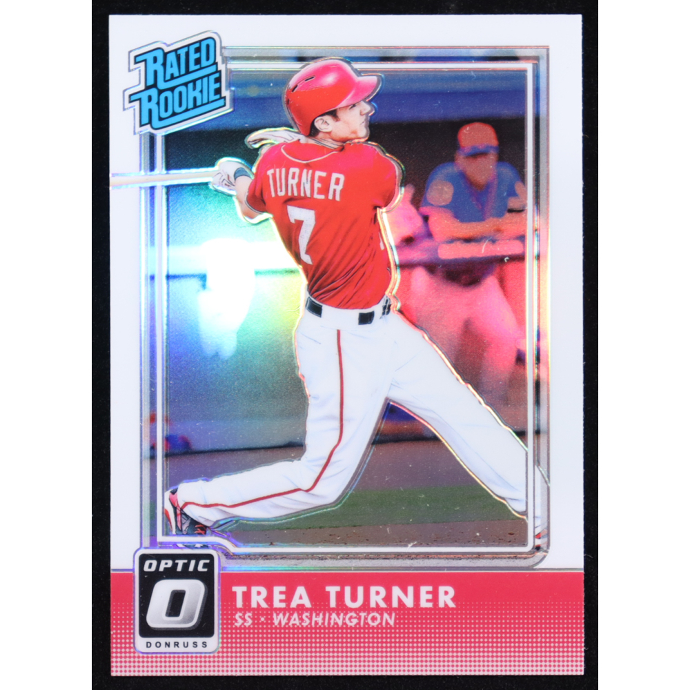 Trea Turner 2016 Donruss Optic Holo #33 RR RC at PristineAuction.com