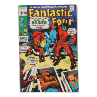 1970 "The Fantastic Four" Issue #101 Marvel Comic Book at PristineAuction.com