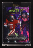 Joe Montana 2025 Wild Card Monster Hit Monster Hunt Cemetery Zombie Purple Lava  #MHCZ-JM #1/1 at PristineAuction.com