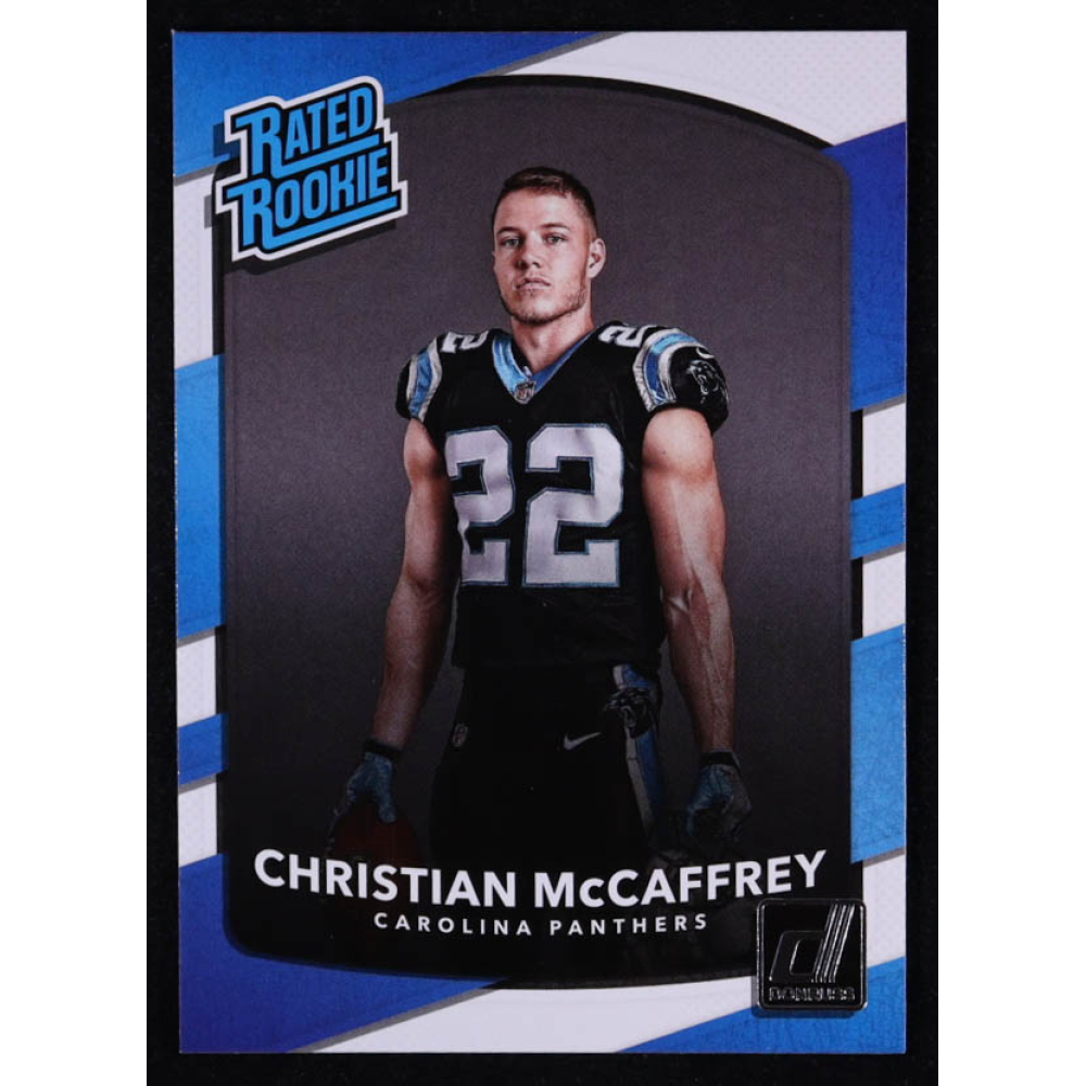 Christian McCaffrey 2017 Donruss #318 RR RC at PristineAuction.com