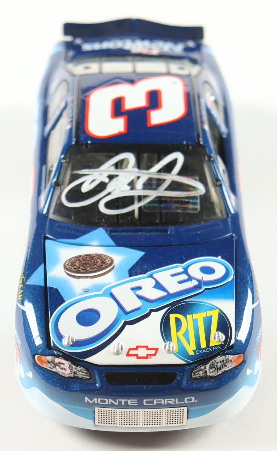 Dale Earnhardt Jr. Signed 2002 #3 Nilla Wafers / Nutter Butter Monte Carlo 1:24 Diecast Car (JR Motorsports) at PristineAuction.com Dale Earnhardt Jr. Signed 2002 #3 Nilla Wafers / Nutter Butter Monte Carlo 1:24 Diecast Car (JR Motorsports) at PristineAuction.com