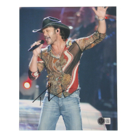 Tim McGraw Signed 8x10 Photo (Beckett) at PristineAuction.com