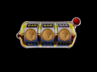 5 Gram .999 Fine Silver Slot Machine Colorized Bullion Art Bar at PristineAuction.com