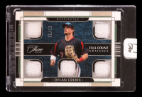 Dylan Crews 2024 Panini Three and Two Full Count Swatches #8 #21/32 RC at PristineAuction.com