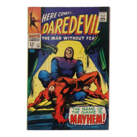 1968 "Daredevil" Issue #36 Marvel Comic Book at PristineAuction.com