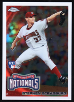 Stephen Strasburg 2010 Topps Chrome Refractors #212 RC at PristineAuction.com