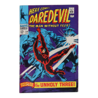 1968 "Daredevil" Issue #39 Marvel Comic Book at PristineAuction.com
