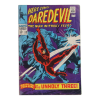 1968 "Daredevil" Issue #39 Marvel Comic Book at PristineAuction.com