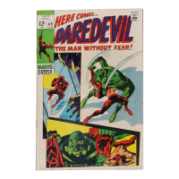 1969 "Daredevil" Issue #49 Marvel Comic Book at PristineAuction.com