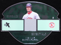 Nomar Garciaparra 2003 E-X Emerald Essentials Game Jersey 375 #NG #313/375 at PristineAuction.com
