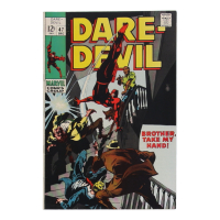 1968 "Daredevil" Issue #47 Marvel Comic Book at PristineAuction.com