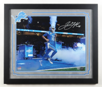 Jared Goff Signed Lions Custom Framed Photo (Fanatics) at PristineAuction.com