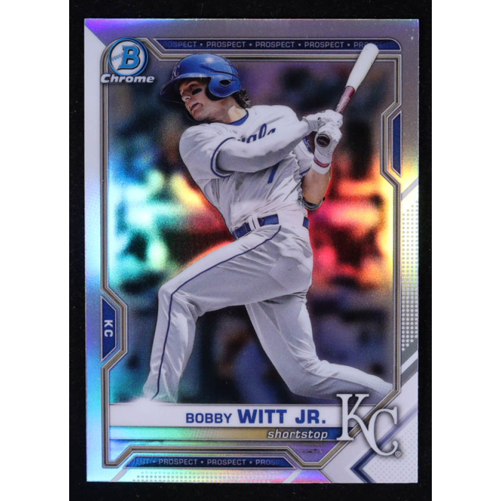 Bobby Witt Jr. 2021 Bowman Chrome Draft Refractors #BDC47 at PristineAuction.com