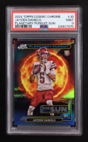 Jayden Daniels 2024 Topps Cosmic Chrome Planetary Pursuit Sun #PPSUJD RC (PSA 9) at PristineAuction.com