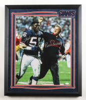 Bill Parcells & Lawrence Taylor Signed Bears Custom Framed Photo (JSA) at PristineAuction.com