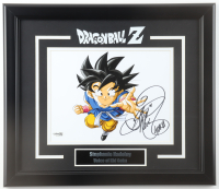 Stephanie Nadolny Signed Dragon Ball Custom Framed Photo Inscribed "Goku" (BGS) at PristineAuction.com