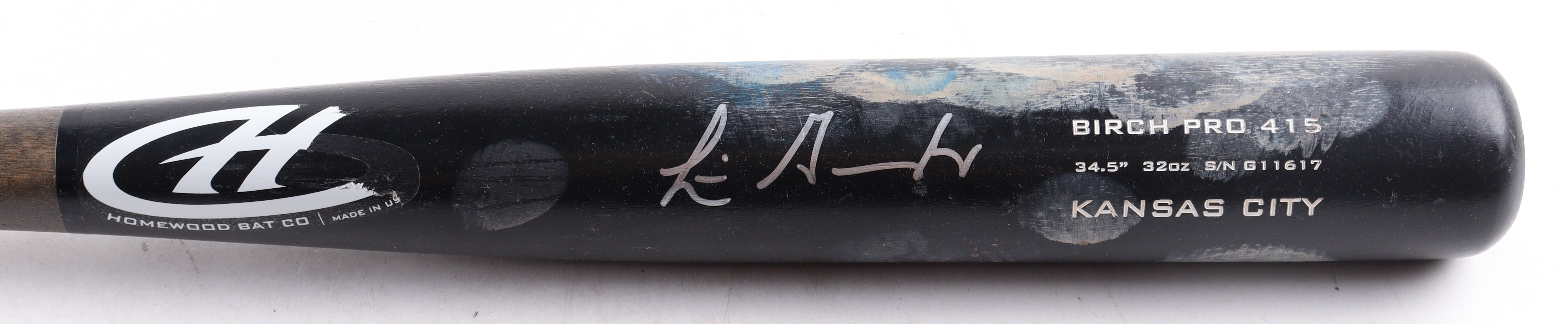 Luis Gonzalez Signed Game-Used Homewood Bat Co Baseball Bat (Beckett) at PristineAuction.com Luis Gonzalez Signed Game-Used Homewood Bat Co Baseball Bat (Beckett) at PristineAuction.com